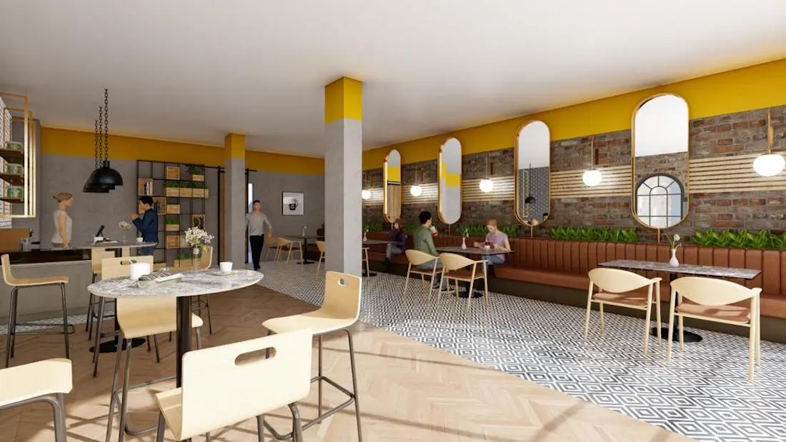 On-site cafe